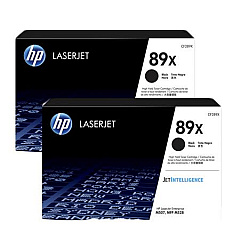 HP 89X High Yield Black Toner Cartridge 2-pack HP 89X High Yield Black Toner Cartridge 2-pack