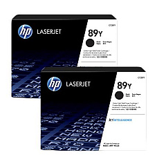 HP 89Y Extra High Yield Black Toner Cartridge 2-pack HP 89Y Extra High Yield Black Toner Cartridge 2-pack