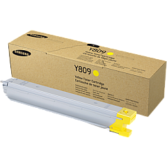Samsung CLT-Y809S Yellow Toner Cartridge Samsung CLT-Y809S Yellow Toner Cartridge