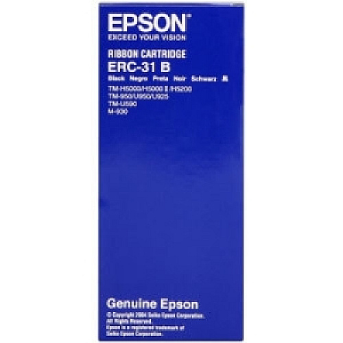 Epson ERC-31 Black Ribbon Cartridge