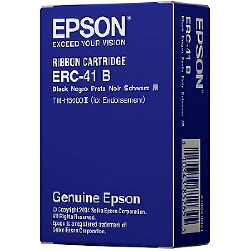 Epson ERC-41 Black Ribbon Cartridge