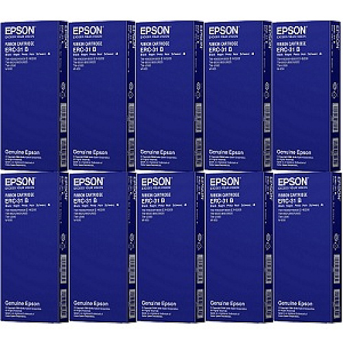 Epson ERC-31 Black Ribbon Cartridges