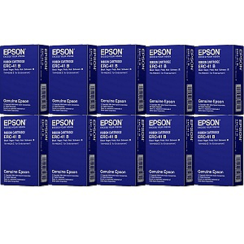 Epson ERC-41 Black Ribbon Cartridges