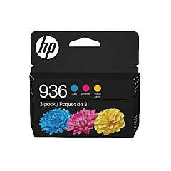 HP 936 Cyan/Magenta/Yellow Ink Cartridge 3-Pack (6C3Z3LN) HP 936 Cyan/Magenta/Yellow Ink Cartridge 3-Pack (6C3Z3LN)