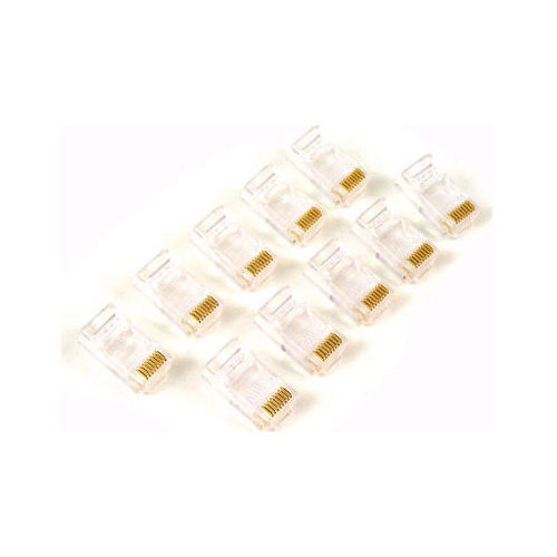Belkin Rj45 Plug For Round Cable 100 Pack (R6G088-R-100)