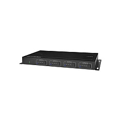 Monoprice Blackbird 4k 4x4 Hdmi Matrix, 4k@60hz Ycbcr 4:4:4, Hdcp 2.2, 18gbps, Hdr10, Downscaler, Edid, Rs-232 (43961)