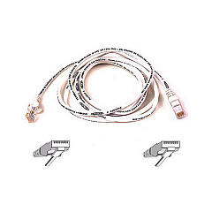 Belkin 25ft Cat6 Snagless Patch Cable White (A3L980-25-WHT-S)