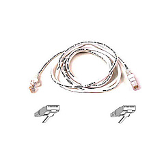 Belkin Cat6 Patch Cable Rj45m/rj45m 50ft White (A3L980-50-WHT-S)