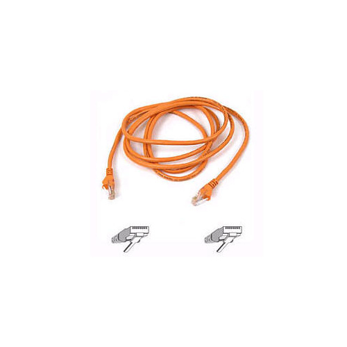Belkin 3ft Cat5e Snagless Patch Cable Orange (A3L791-03-ORG-S)