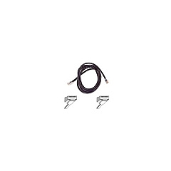 Belkin 7ft Cat5e Patch Cable Black (A3L791-07-BLK)