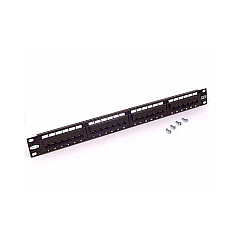 Belkin 24-ports Cat5e Angled Patch Panel Black (F4P338-24AB5-AN)
