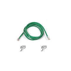 Belkin Cat 5 Snagless Patch Cable 5ft Green (A3L791-05-GRN)