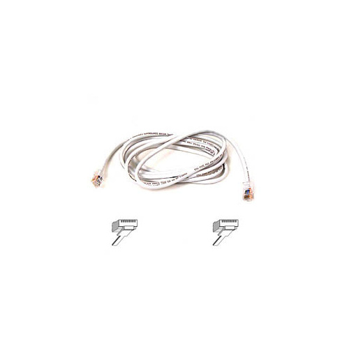 Belkin Cat5e Patch Cable/rj45m/rj45m/8 White (A3L791-08-WHT)