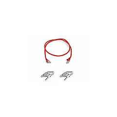 Belkin Cat5e X-over Cable Rj45m/rj45m 3ft Red (A3X126-03-RED-S)