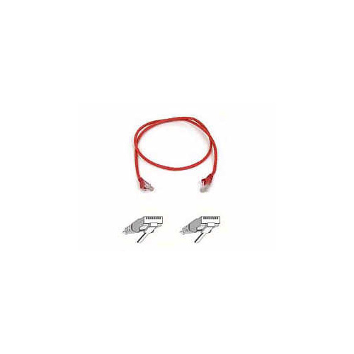 Belkin Cat5e X-over Cable Rj45m/rj45m 3ft Red (A3X126-03-RED-S)