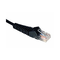 Tripp Lite 3ft Cat5e Snagless Patch Cable M/m Black (N001-003-BK)