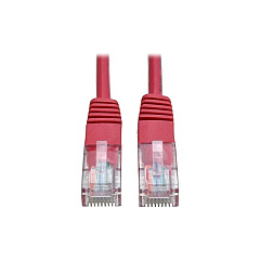Tripp Lite 5ft Cat5e Molded Patch Cable M/m Red (N002005RD)