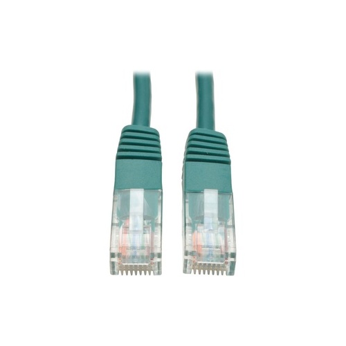 Tripp Lite 10ft Cat5e Molded Patch Cable M/m Green (N002010GN)