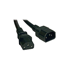 Tripp Lite 6ft Power Cord 10a 18awg C14 To C13 (P004-006)