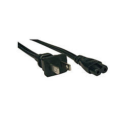 Tripp Lite 6ft Laptop Power Cord 18awg 1-15p To C7 (P012006)