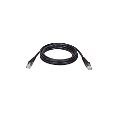 Tripp Lite 15ft Cat5 Snagless Patch Cable M/m Black (N001-015-BK)
