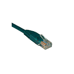 Tripp Lite 1ft Cat5e Molded Patch Cable M/m Green (N002-001-GN)