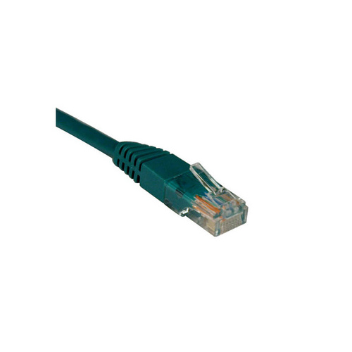 Tripp Lite 1ft Cat5e Molded Patch Cable M/m Green (N002-001-GN)