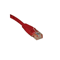 Tripp Lite 1ft Cat5e Molded Patch Cable M/m Red (N002-001-RD)
