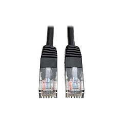 Tripp Lite 6ft Cat5e Molded Patch Cable M/m Black (N002-006-BK)