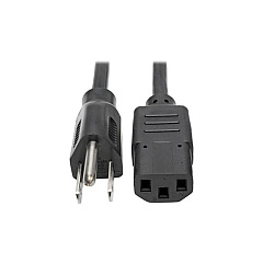 Tripp Lite 3ft Power Cord 10a 18awg 5-15p To C13 (P006-003)