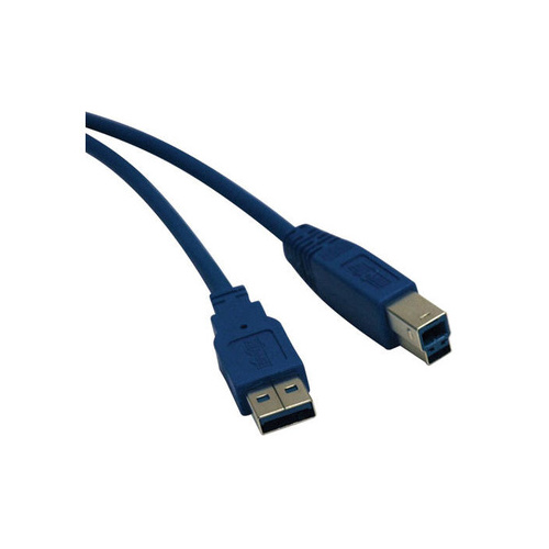 Tripp Lite 10ft Usb Device Cable Superspeed Mm Blue (U322010)