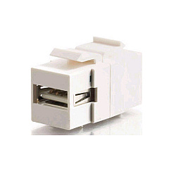 C2G Usb 2.0 Keystone A-b F/f - White (28751) C2G Usb 2.0 Keystone A-b F/f - White (28751)