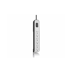 Belkin 6-outlet Surge Protector With 4ft Power (BV10600004BLK) Belkin 6-outlet Surge Protector With 4ft Power (BV10600004BLK)