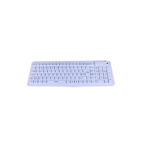 Seal Shield Seal Glow Silicone Keyboard - Backlit D (SW106G2)