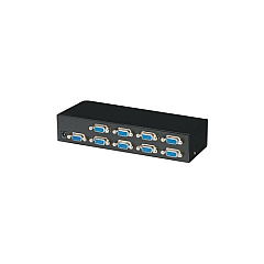 Black Box Compact Vga Video Splitter - 8-channel, Gsa, Taa (AC1056A-8) Black Box Compact Vga Video Splitter - 8-channel, Gsa, Taa (AC1056A-8)