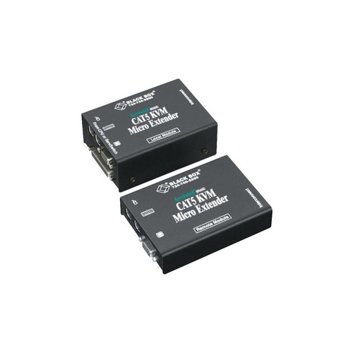 Black Box Micro Kvm Extender - Vga, Ps/2, Dual-access, Catx, Gsa, Taa (ACU3009A)