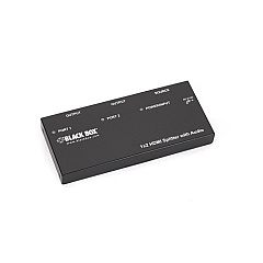 Black Box Hdmi Splitter With Audio - 1x2, Gsa, Taa (AVSP-HDMI1X2) Black Box Hdmi Splitter With Audio - 1x2, Gsa, Taa (AVSP-HDMI1X2)