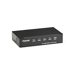 Black Box Hdmi Splitter With Audio - 1x4, Gsa, Taa (AVSP-HDMI1X4) Black Box Hdmi Splitter With Audio - 1x4, Gsa, Taa (AVSP-HDMI1X4)
