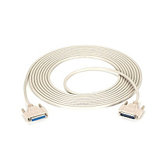 Black Box Rs-232 Serial Cable - Shielded, Pvc, Molded, Db25 Male/female With Thumbscrews, 25-ft. (7.6-m) (BC00714) Black Box Rs-232 Serial Cable - Shielded, Pvc, Molded, Db25 Male/female With Thumbscrews, 25-ft. (7.6-m) (BC00714)