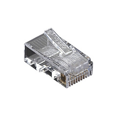 Black Box Cat5e Modular Plug For Round Solid/stranded Cable - Unshielded - 50-pack, Gsa, Taa (C5E-MP-U-50PAK) Black Box Cat5e Modular Plug For Round Solid/stranded Cable - Unshielded - 50-pack, Gsa, Taa (C5E-MP-U-50PAK)