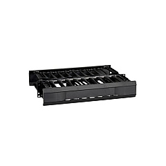 Black Box Horizontal It Rackmount Cable Manager - 2u, 19", Double-sided, Black, Gsa, Taa (ECMH2UD) Black Box Horizontal It Rackmount Cable Manager - 2u, 19", Double-sided, Black, Gsa, Taa (ECMH2UD)