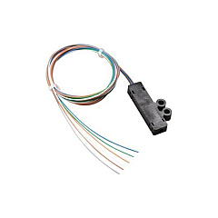 Black Box Fiber Fan-out Kit - 6-strand, 25" (63.5-cm), Gsa, Taa, Non-returnable/non-cancelable (EFN06-24)