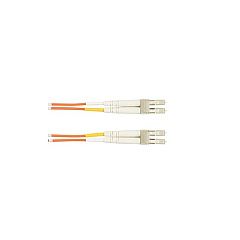 Black Box Om1 62.5/125 Multimode Fiber Optic Patch Cable - Ofnr Pvc, Lc To Lc, Orange, 3-m (9.8-ft.) (EFN110-003M-LCLC) Black Box Om1 62.5/125 Multimode Fiber Optic Patch Cable - Ofnr Pvc, Lc To Lc, Orange, 3-m (9.8-ft.) (EFN110-003M-LCLC)