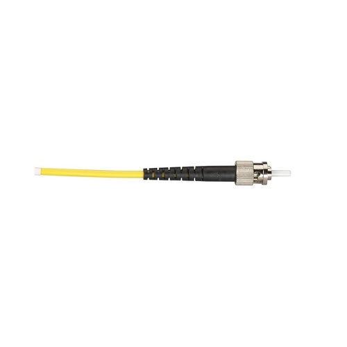 Black Box Os2 9/125 Singlemode Fiber Optic Patch Cable - Ofnr Pvc, St To St, Yellow, 1-m (3.2-ft.) (EFN310-001M-STST)