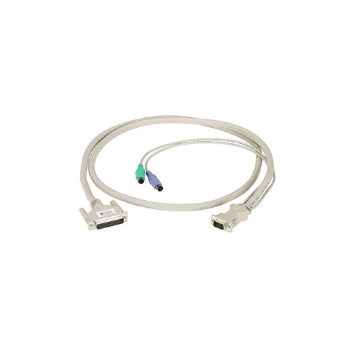 Black Box Kvm Cpu/server Cable With Audio - Pc, Ps/2 Coax, 35-ft. (10.6-m) (EHN382A-0035)