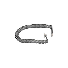 Black Box Coiled Telephone Handset Cord - Dark Gray, 25-ft. (7.6-m) (EJ302-0025) Black Box Coiled Telephone Handset Cord - Dark Gray, 25-ft. (7.6-m) (EJ302-0025)