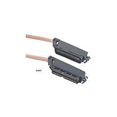 Black Box Cat3 Telco Patch Cable - Solid, Unshielded, Pvc, 50-pin, Male/male, 25-ft. (7.6-m), Gsa, Taa (ELN25T0025MM)
