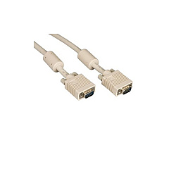 Black Box Vga Video Cable With Ferrite Core - Male/male, Beige, 5-ft. (1.5-m) (EVNPS06-0005-MM) Black Box Vga Video Cable With Ferrite Core - Male/male, Beige, 5-ft. (1.5-m) (EVNPS06-0005-MM)
