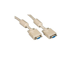 Black Box Vga Video Cable With Ferrite Core - Female/female, Beige, 20-ft. (6.0-m) (EVNPS06-0020-FF) Black Box Vga Video Cable With Ferrite Core - Female/female, Beige, 20-ft. (6.0-m) (EVNPS06-0020-FF)