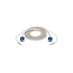 Black Box Premium Vga Cable With Audio - 5-ft. (1.5-m) (EVNPS09-0005) Black Box Premium Vga Cable With Audio - 5-ft. (1.5-m) (EVNPS09-0005)